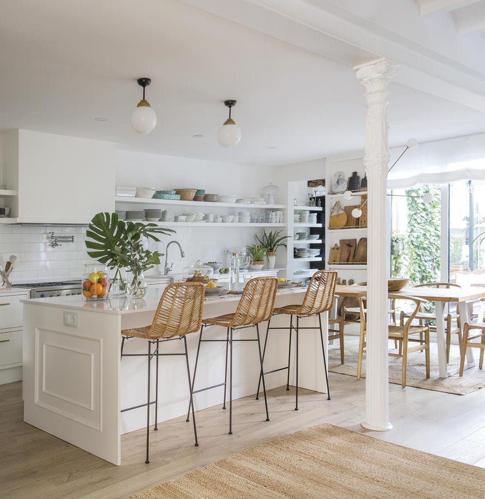 casa premia reformada barra de cocina
