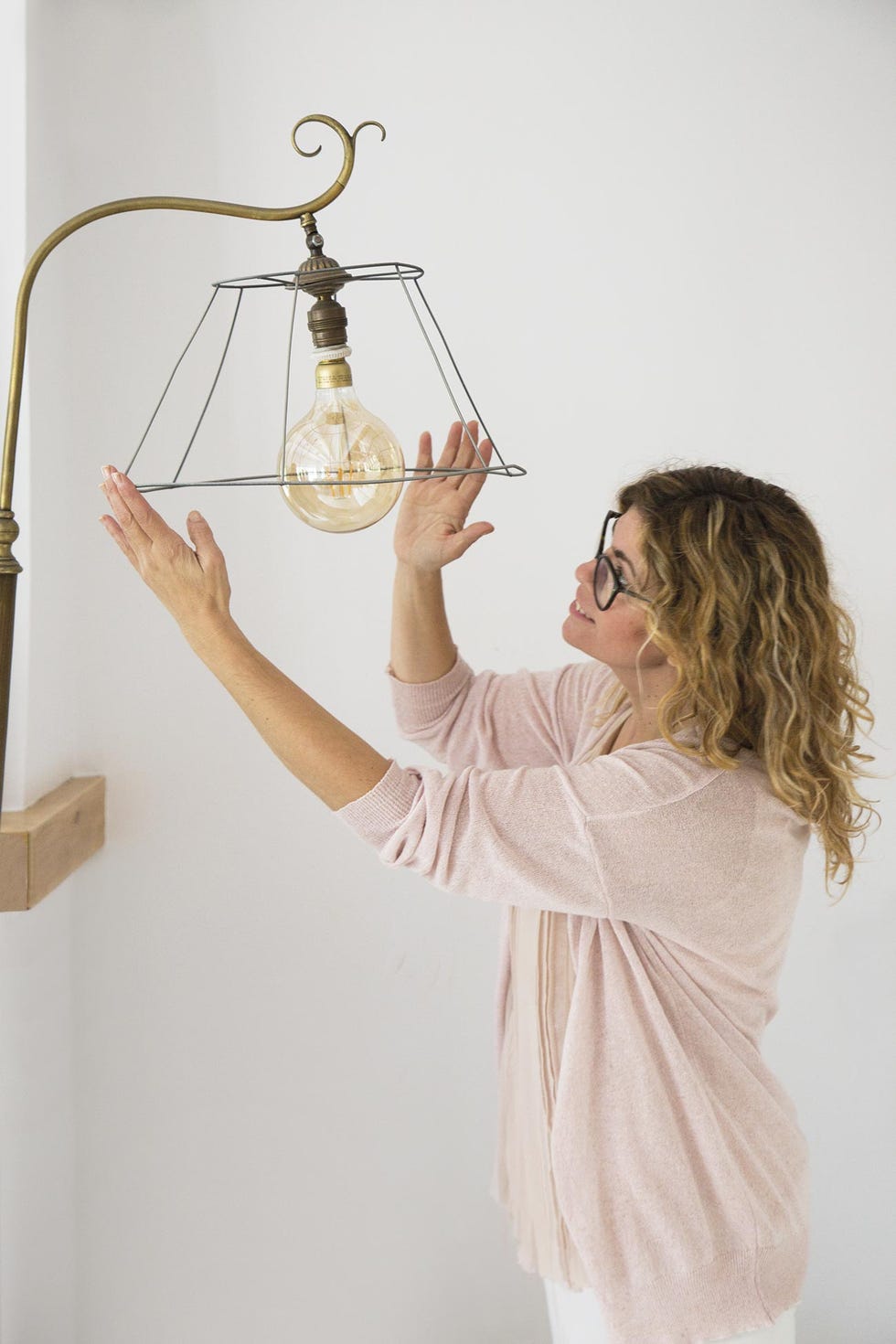 casa premia reformada lámpara diy