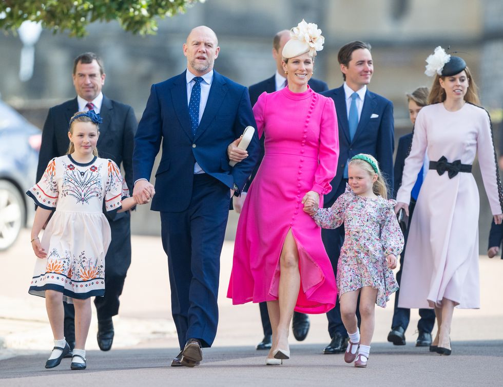 Princess Charlotte wears blue dress on Easter Sunday - but Mia