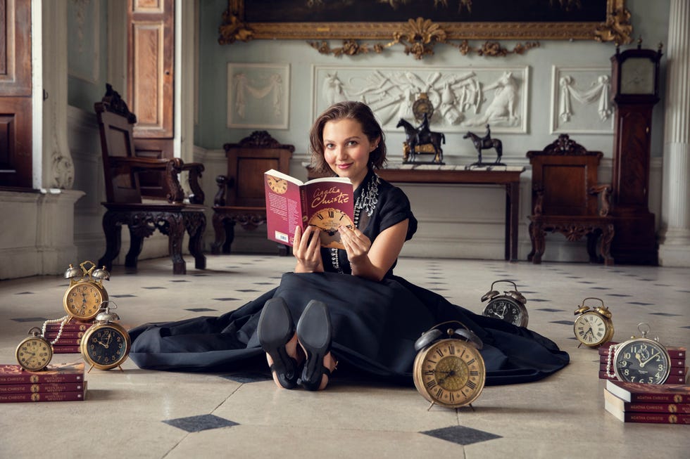mia mckenna bruce in new agatha christie series for netflix