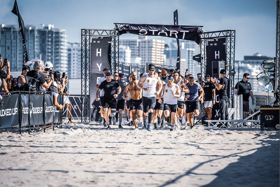 hyrox miami, running e fitness