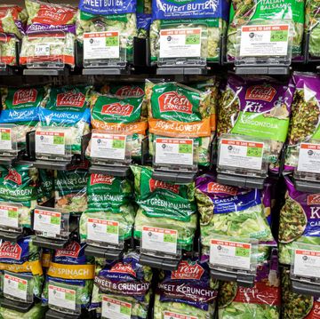 miami beach, florida, publix grocery store, fresh express salad kit bags