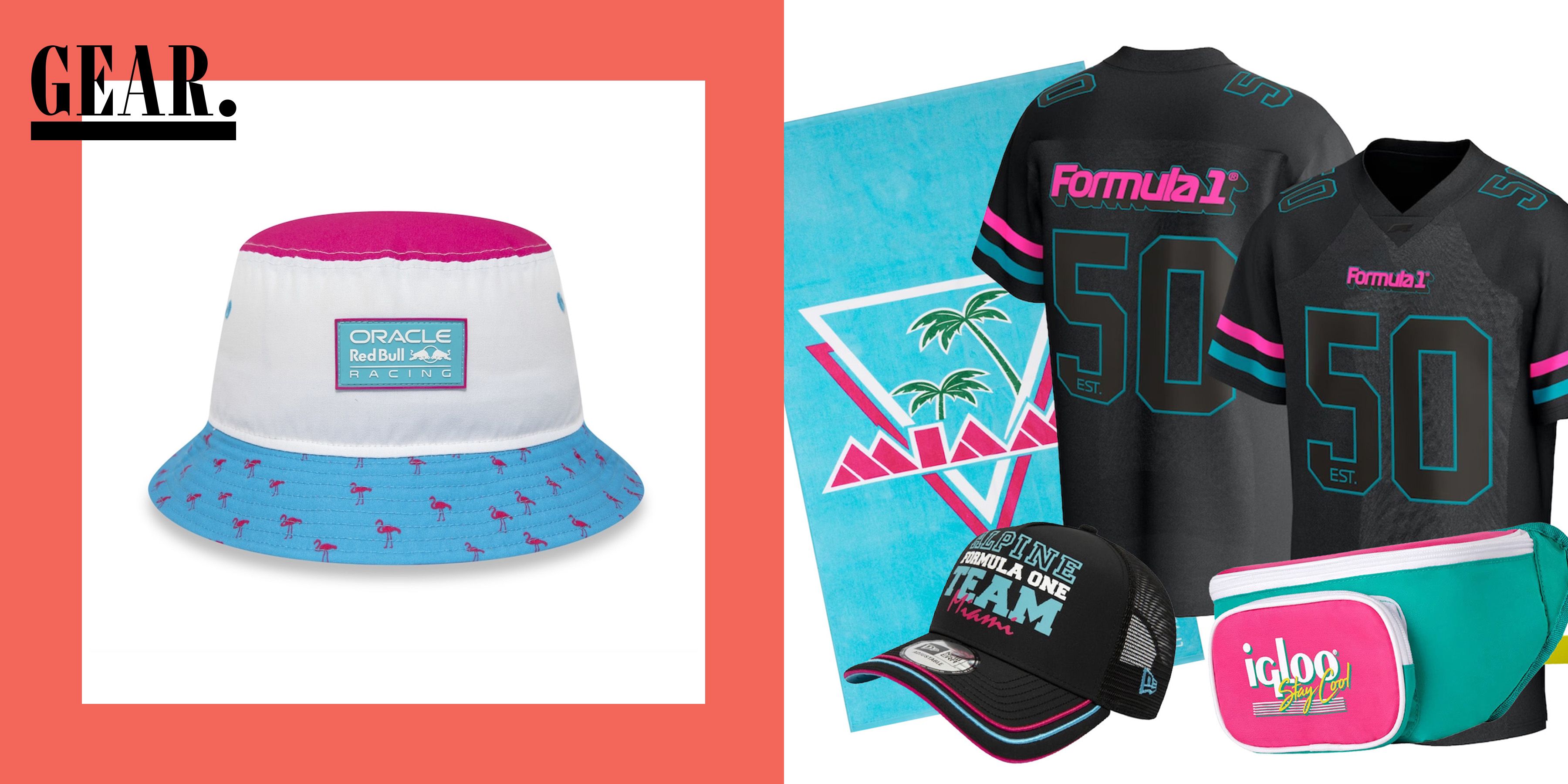 Nail Your F1 Miami Watch Party with South Beach–Inspired Gear