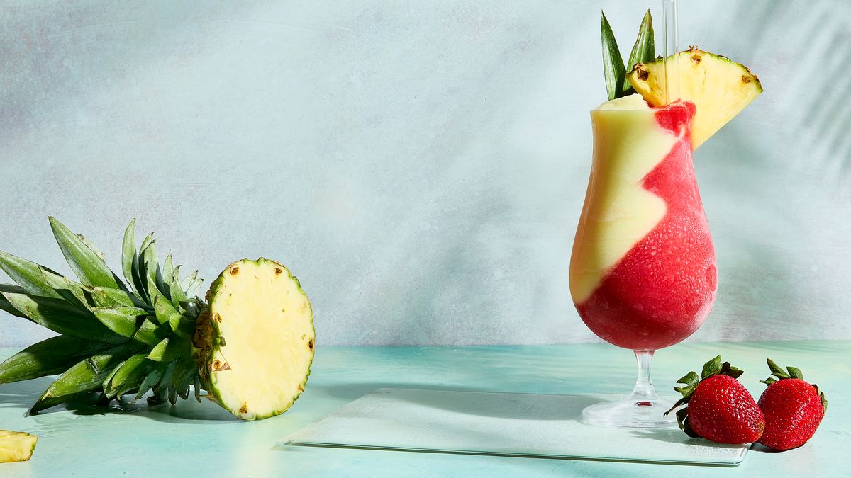 The Best Miami Vice Cocktail Recipe - Food Faith Fitness