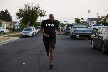 michael agyin, la historia de un corredor sordo