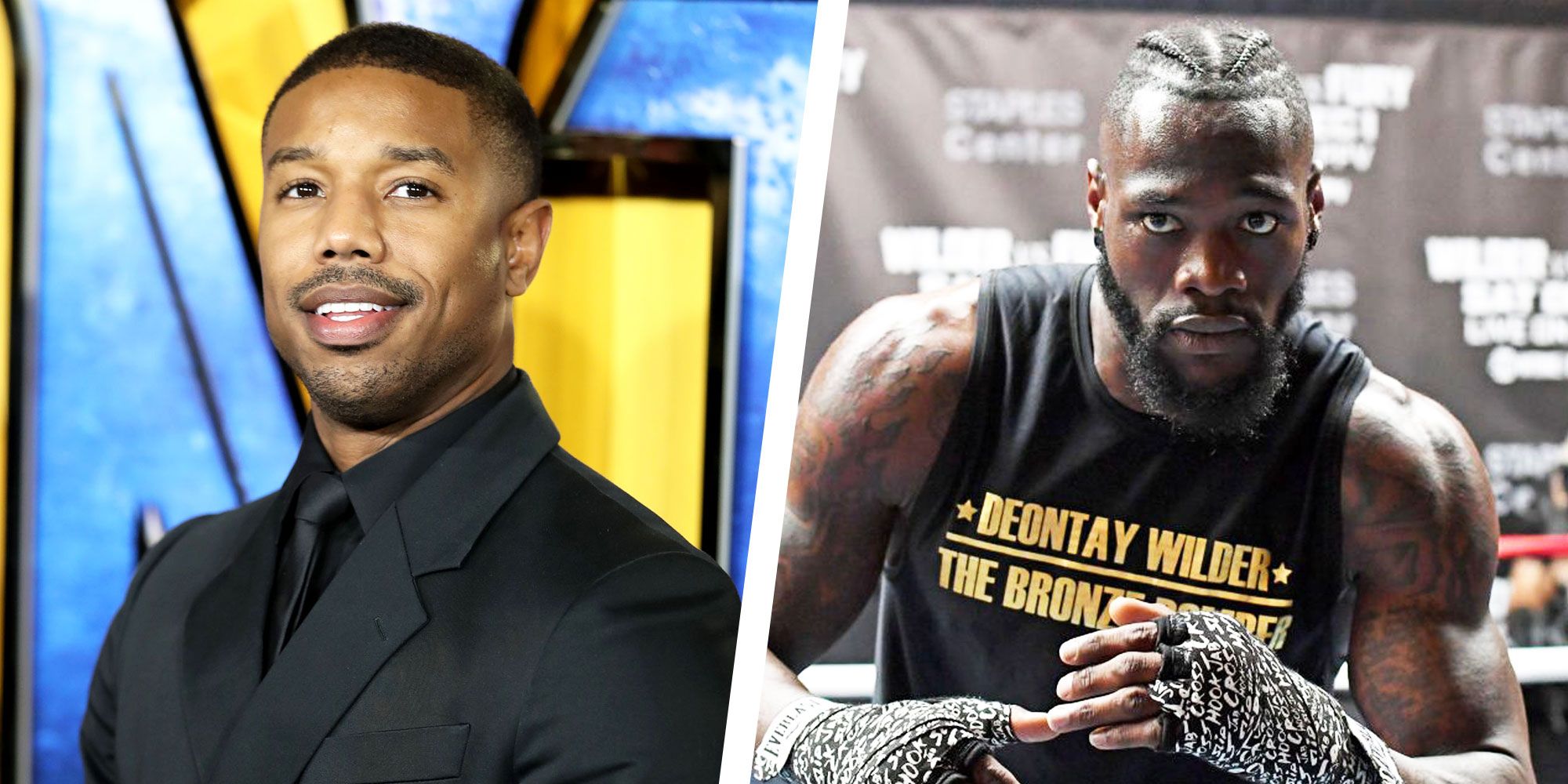 Michael B. Jordan Likes Deontay Wilder For 'Creed 3' As Clubber Lang's Son