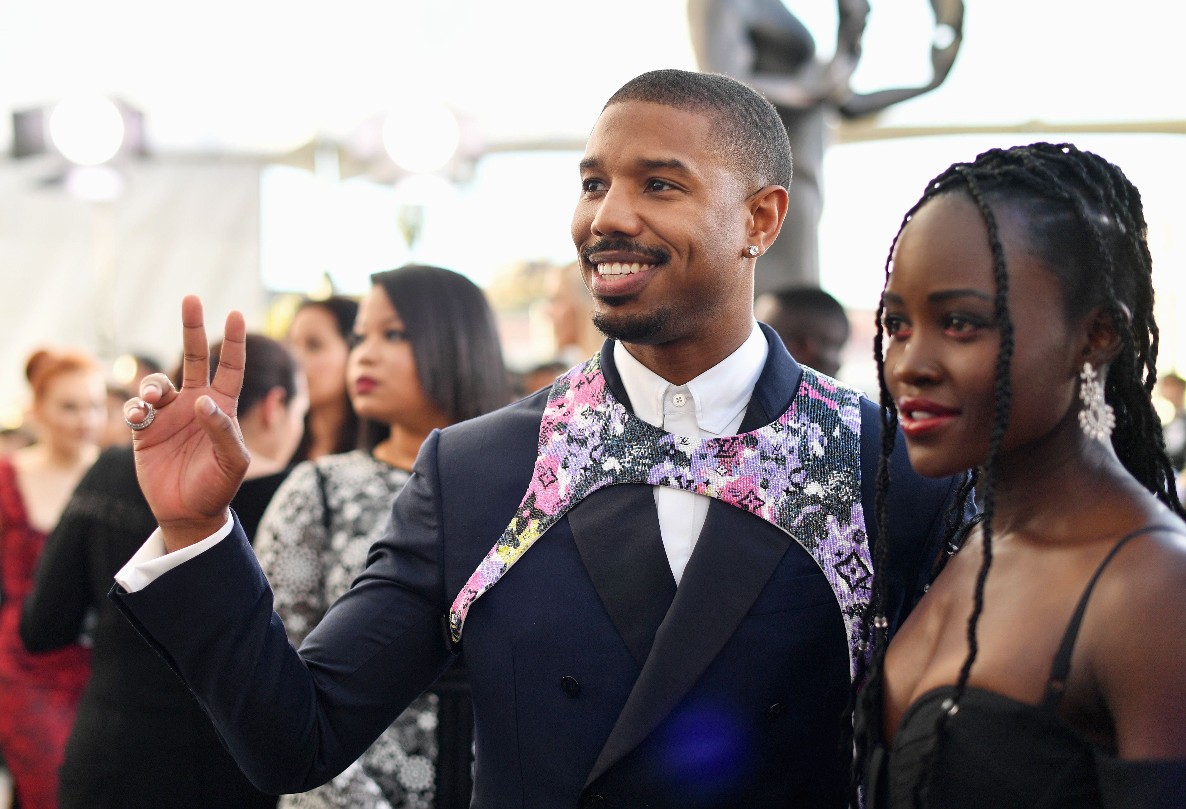 Michael B. Jordan Is the Latest Hollywood Man to Rock a Harness