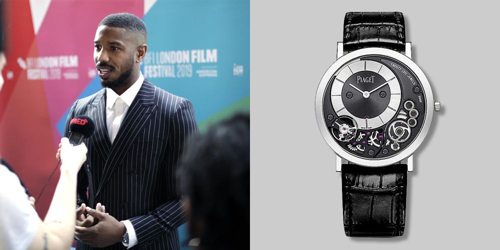 Michael B Jordan - Piaget Altiplano High Jewelry watch - Superwat