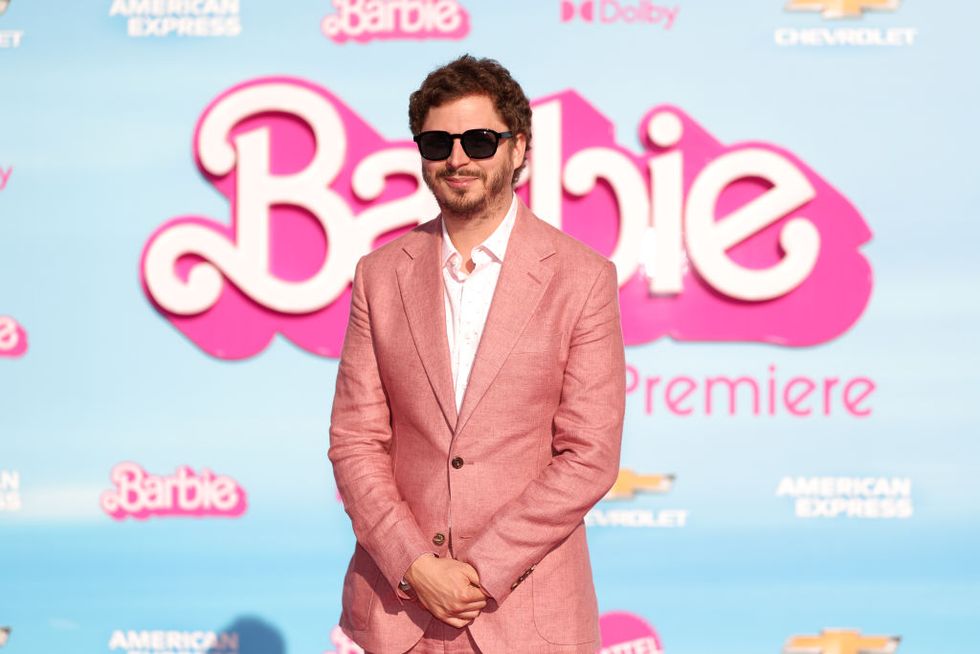 michael cera at the premiere of barbie on july 9, 2023 in los angeles, california