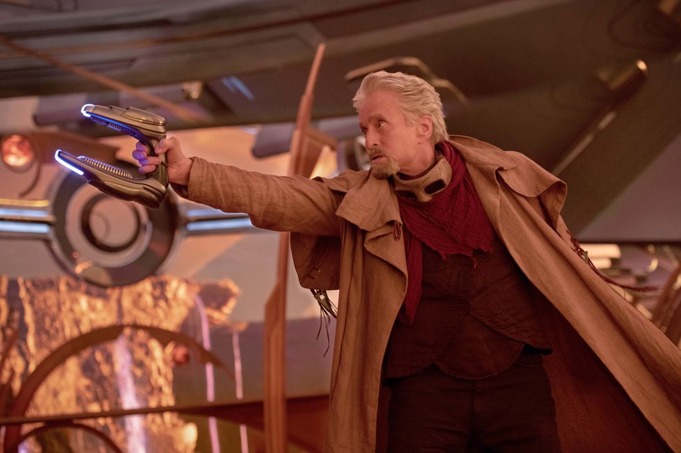 michael douglas, ant man and the wasp quantumania