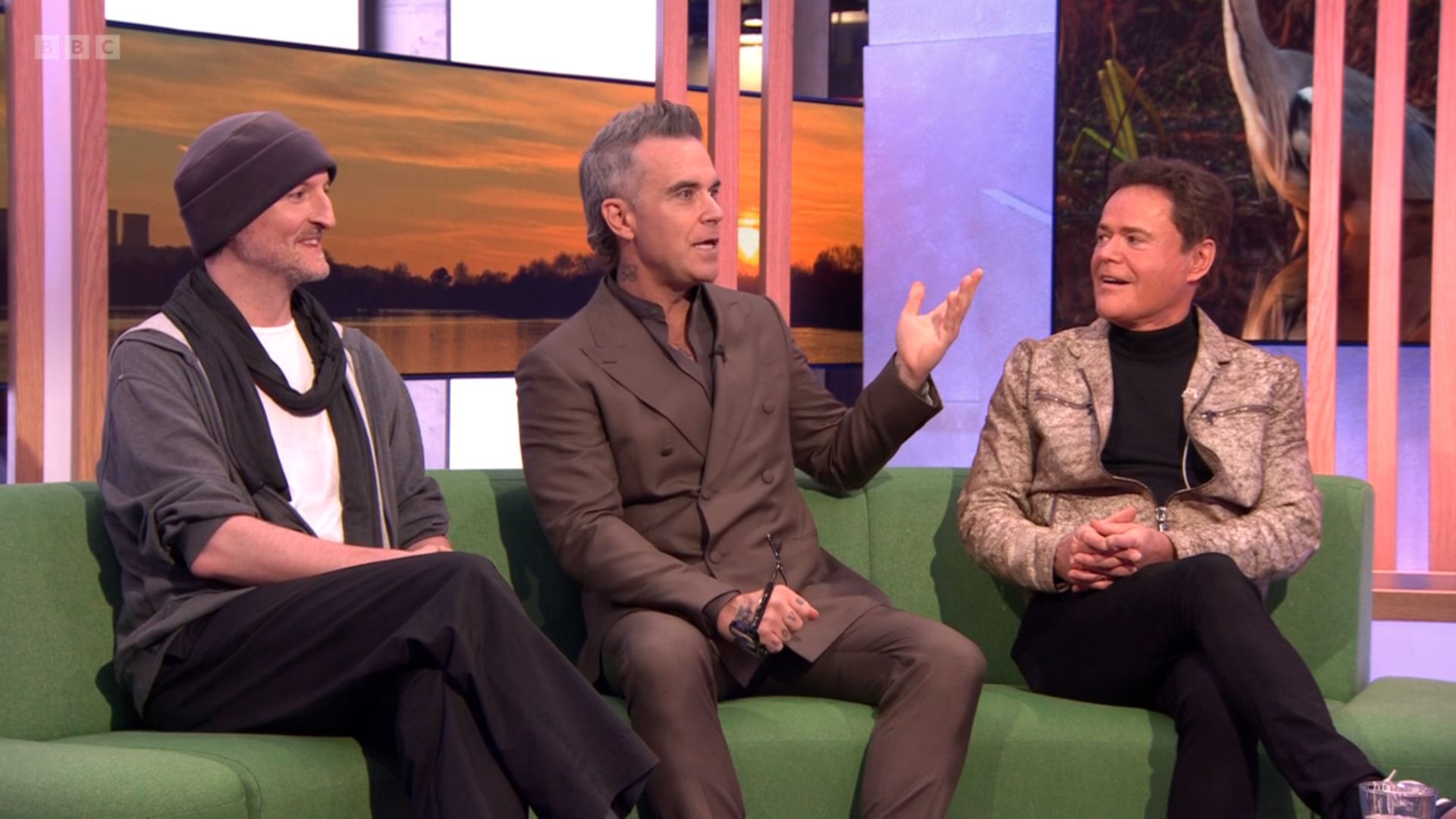 Robbie Williams explains why he's a chimpanzee in new biopic