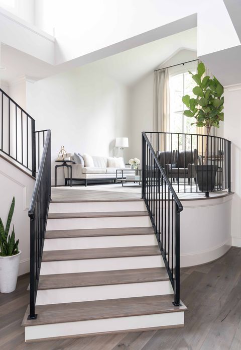 Stairs, Property, Handrail, Floor, Building, Interior design, Home, Room, House, Architecture, 