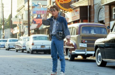 Michael J Fox In 'Back To The Future'