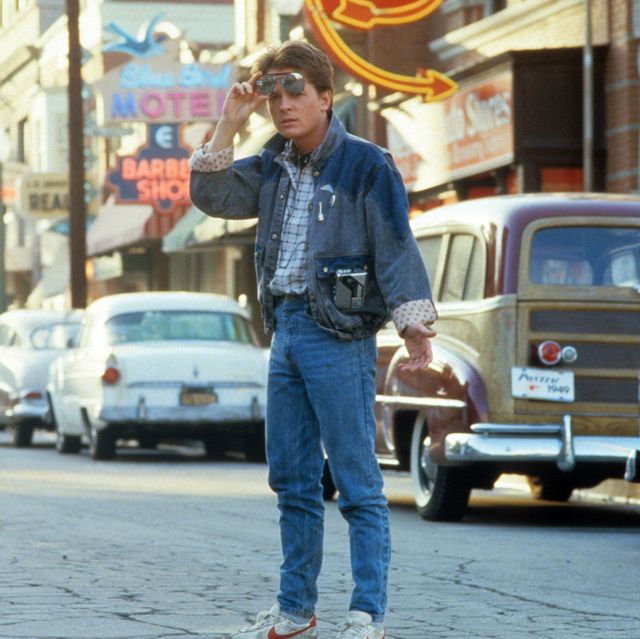 michael j fox in 'back to the future'