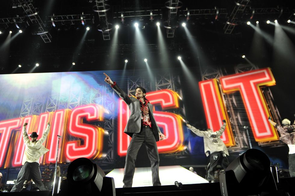 michael jackson rehearses for his planned shows in london at the staples center on june 23, 2009 in los angeles, california