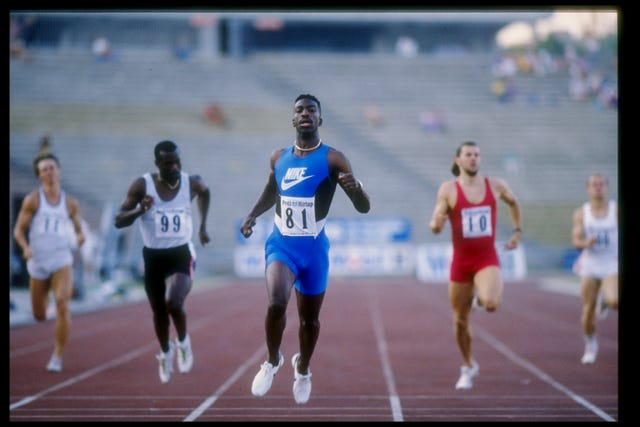 Michael, Johnso, campeón, olimpico