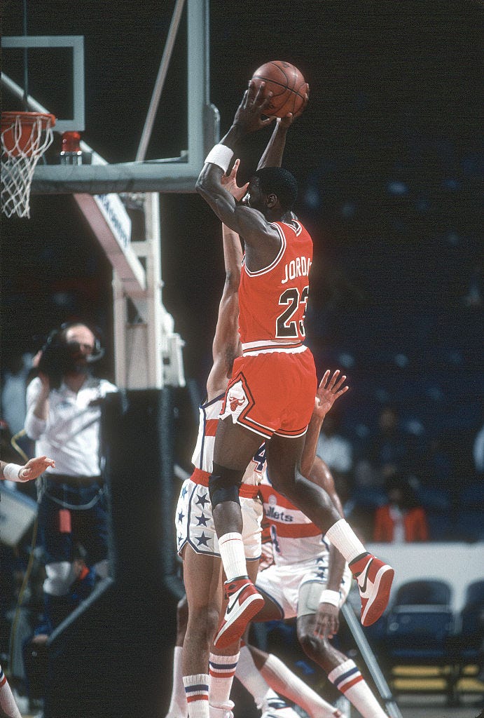 chicago bulls v washington bullets