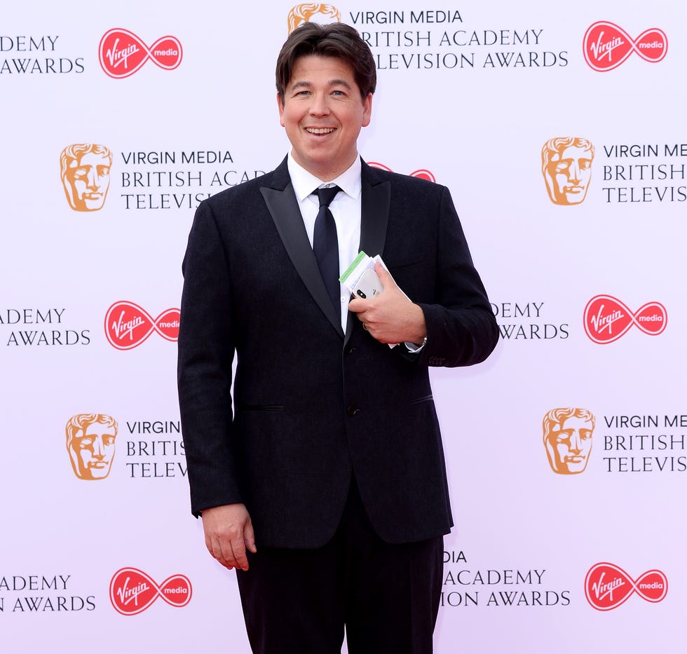 michael mcintyren at the 2019 baftas