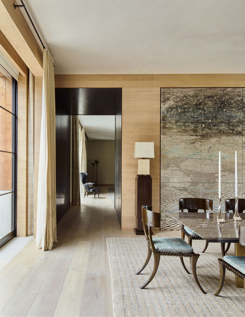 los angeles california home designed by michael s smith dining room