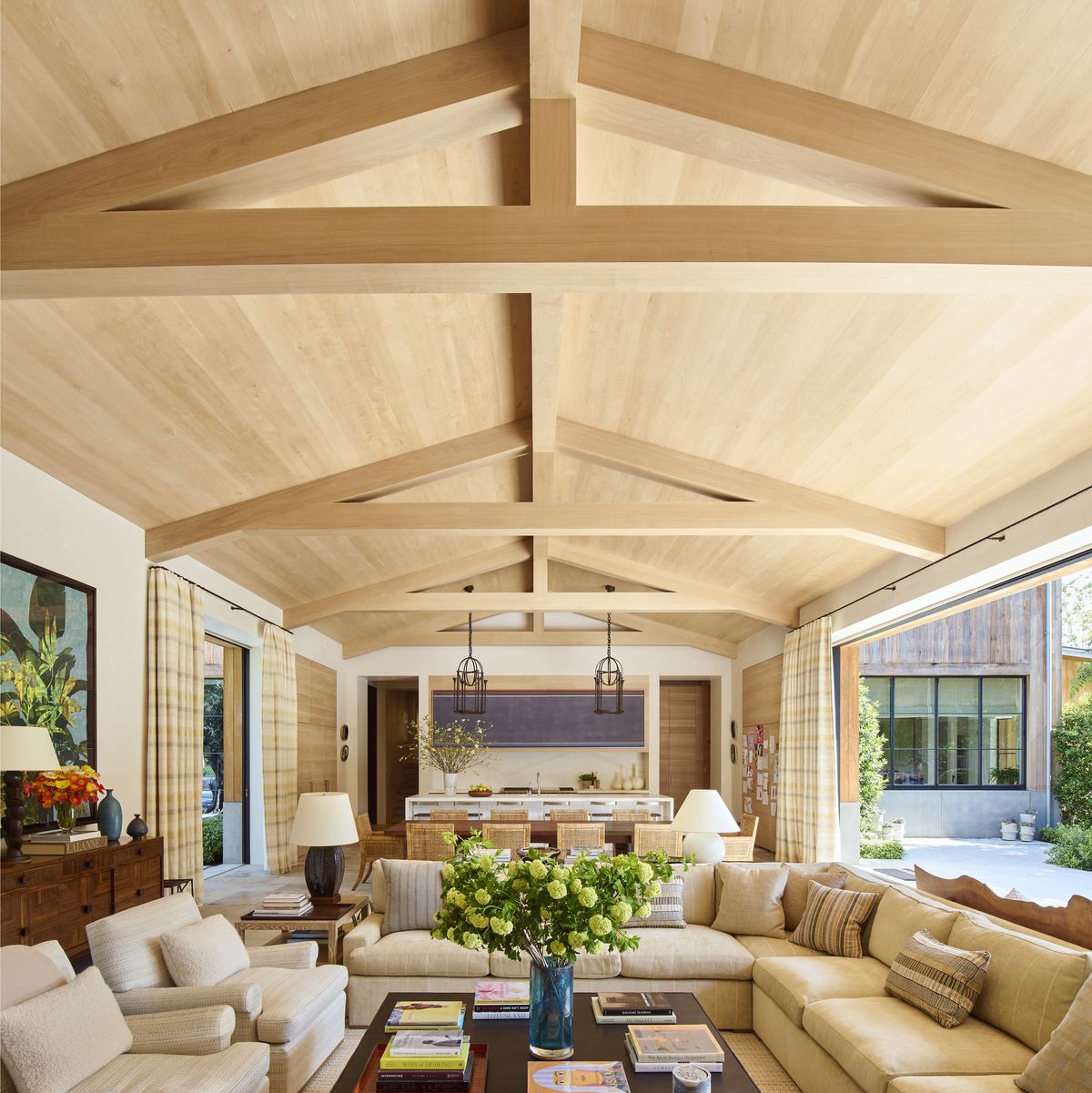 los angeles california home designed by michael s smith great room