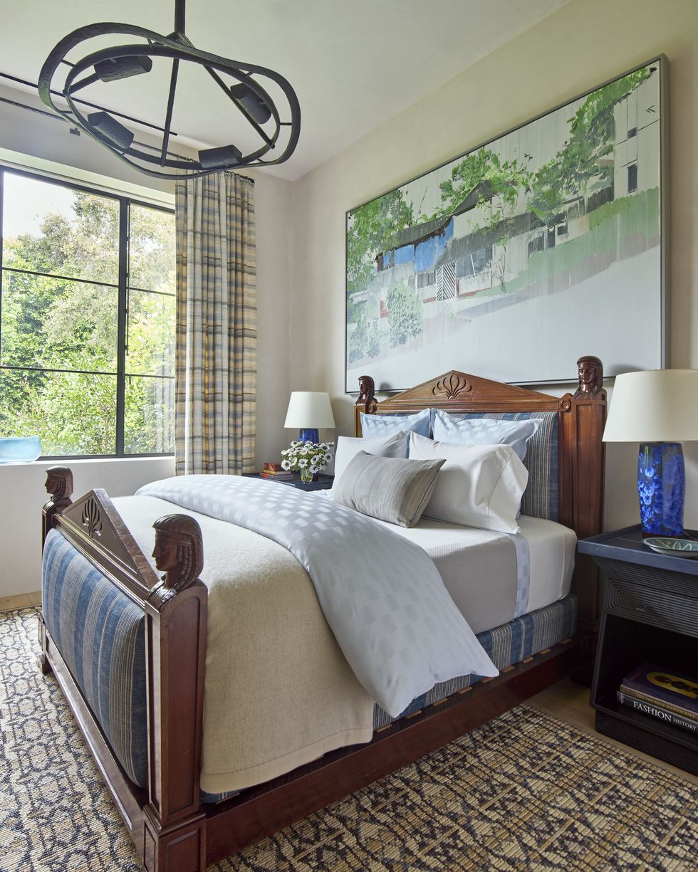 los angeles california home designed by michael s smith guest bedroom