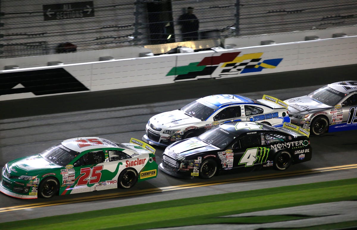 Michael Self Holds Off Hailie Deegan to Win ARCA Race at Daytona