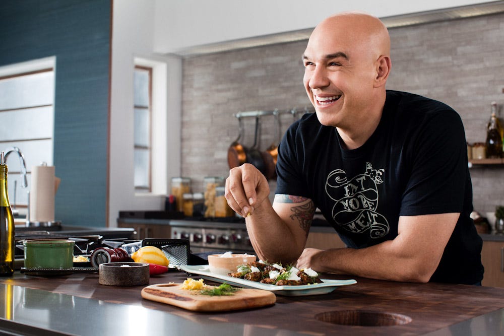 Watch: Michael Symon receives new Cleveland Browns jersey