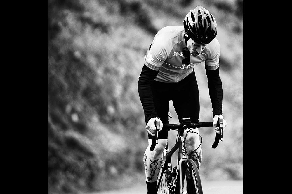 Michael Voltaggio Cyclist
