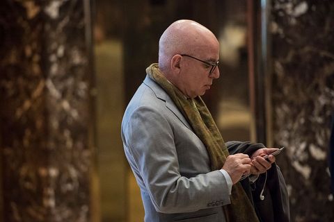 Michael Wolff at Trump Tower