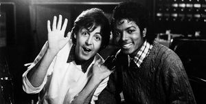 'Paul Mccartney And Michael Jackson'
