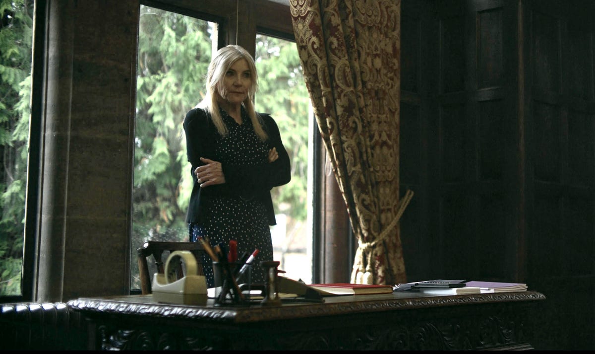 First look at EastEnders star Michelle Collins in new horror movie