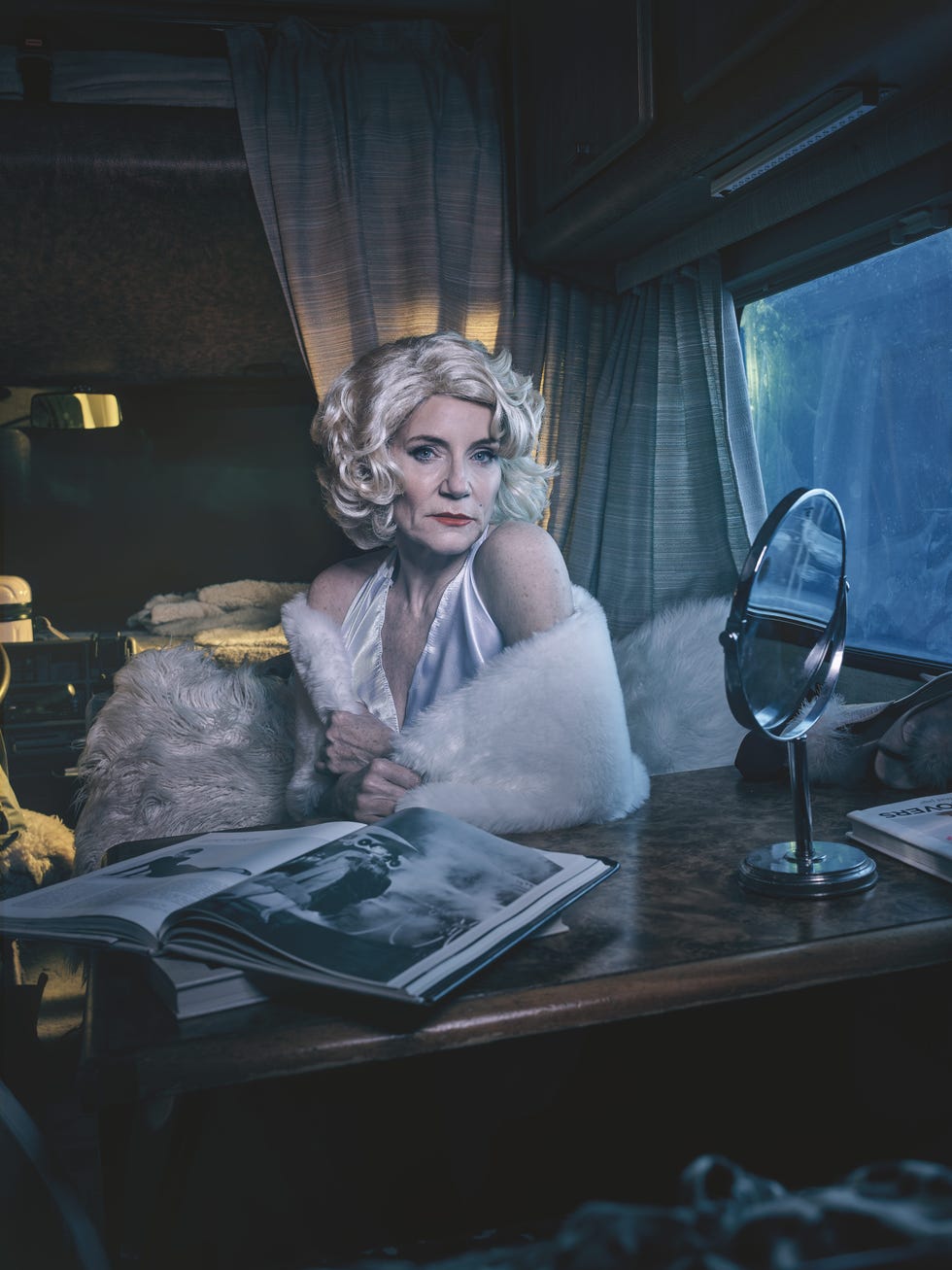 michelle collins, motorhome marilyn
