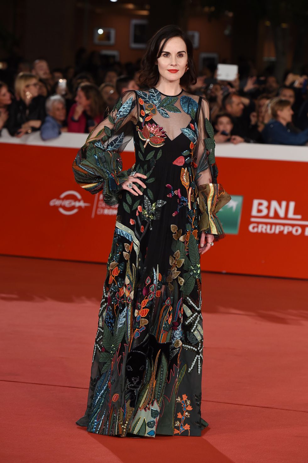 Alfombra roja de Downton Abbey en el 14.º Festival de Cine de Roma 2019