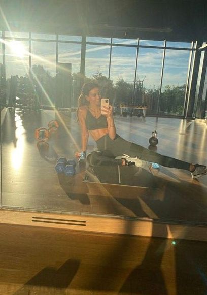 michelle keegan celebs who lift weights