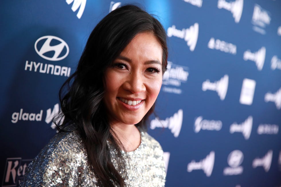 ﻿michelle kwan at the ﻿glaad media awards in 2019