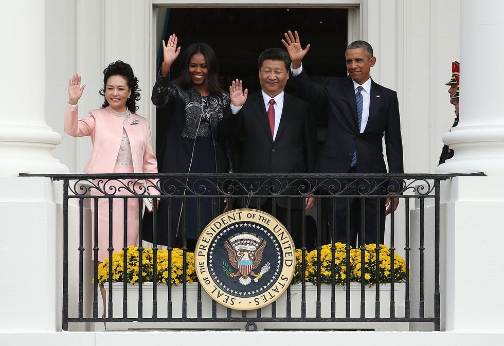 michelle obama wearing 31 phillip lim for a state occasion