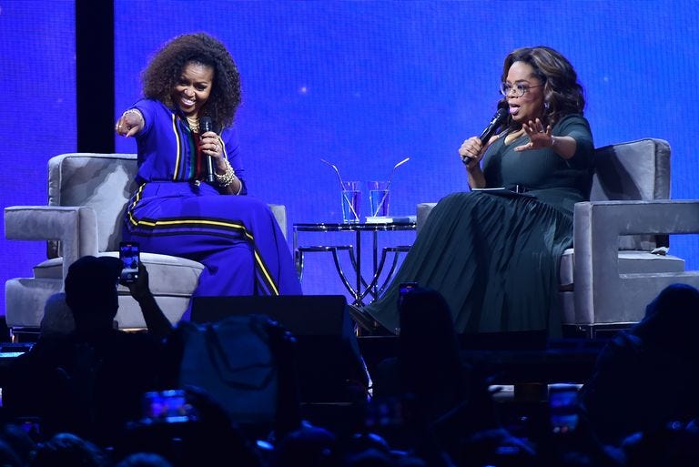 Michelle Obama says you shouldn’t rely on a partner to make you happy