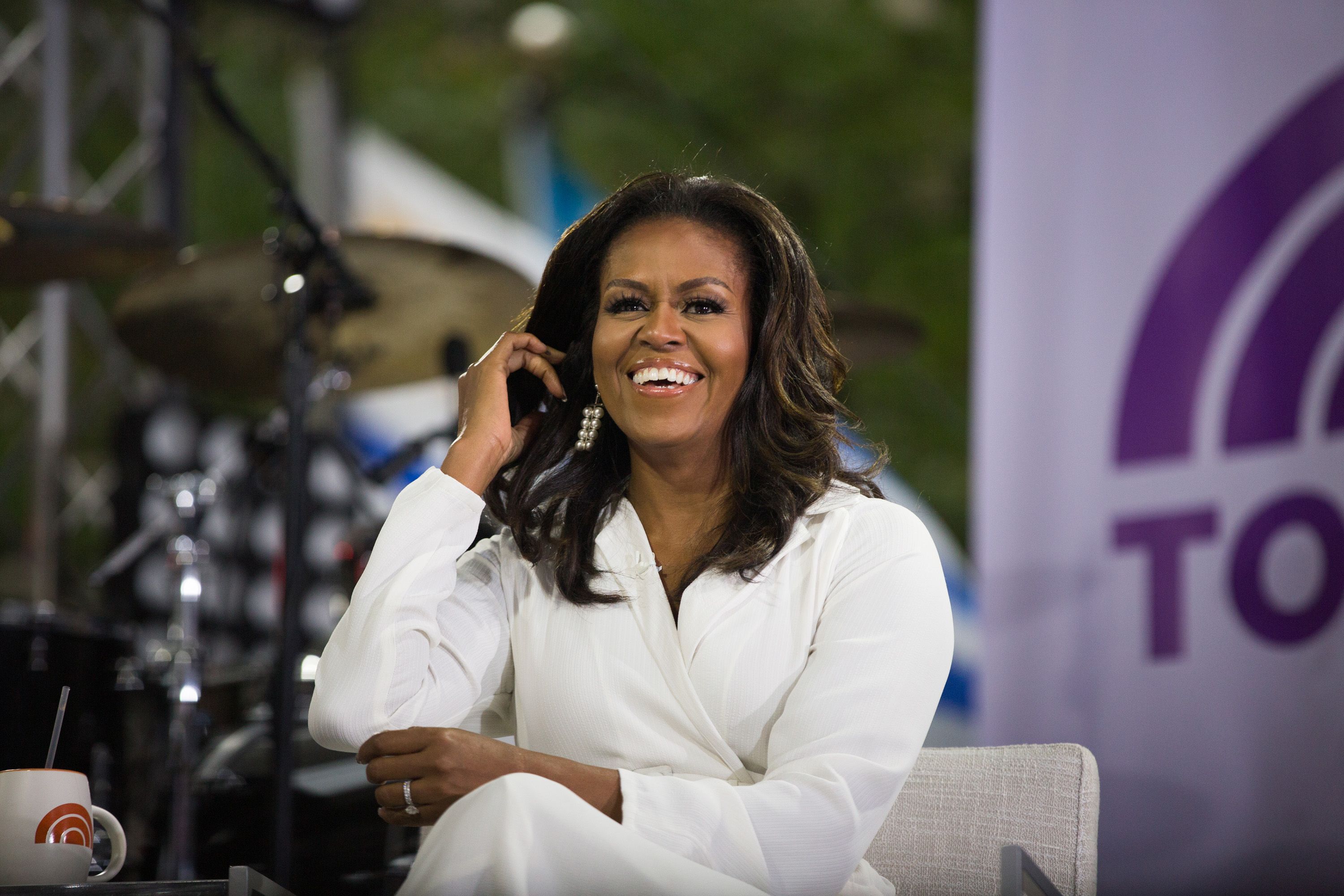 Michelle Obama Knits to Relieve Stress and Anxiety