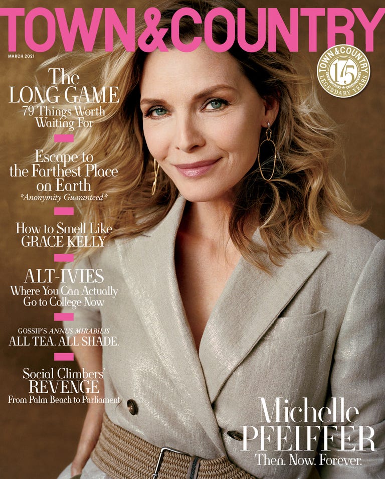 Michelle Pfeiffer 2021 Interview on French Exit & Her Marriage to David
