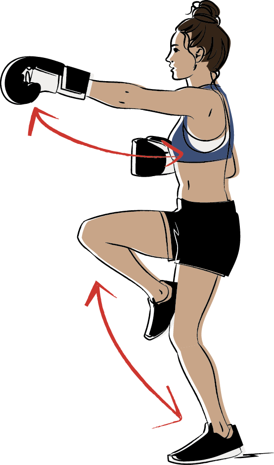 Michelle Keegan s Boxing Workout for Cardio Strength and Toning