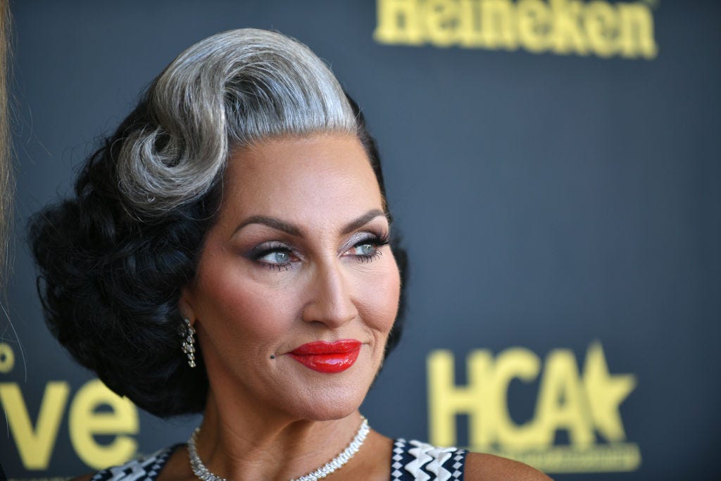 michelle visage grey hair charles worthington