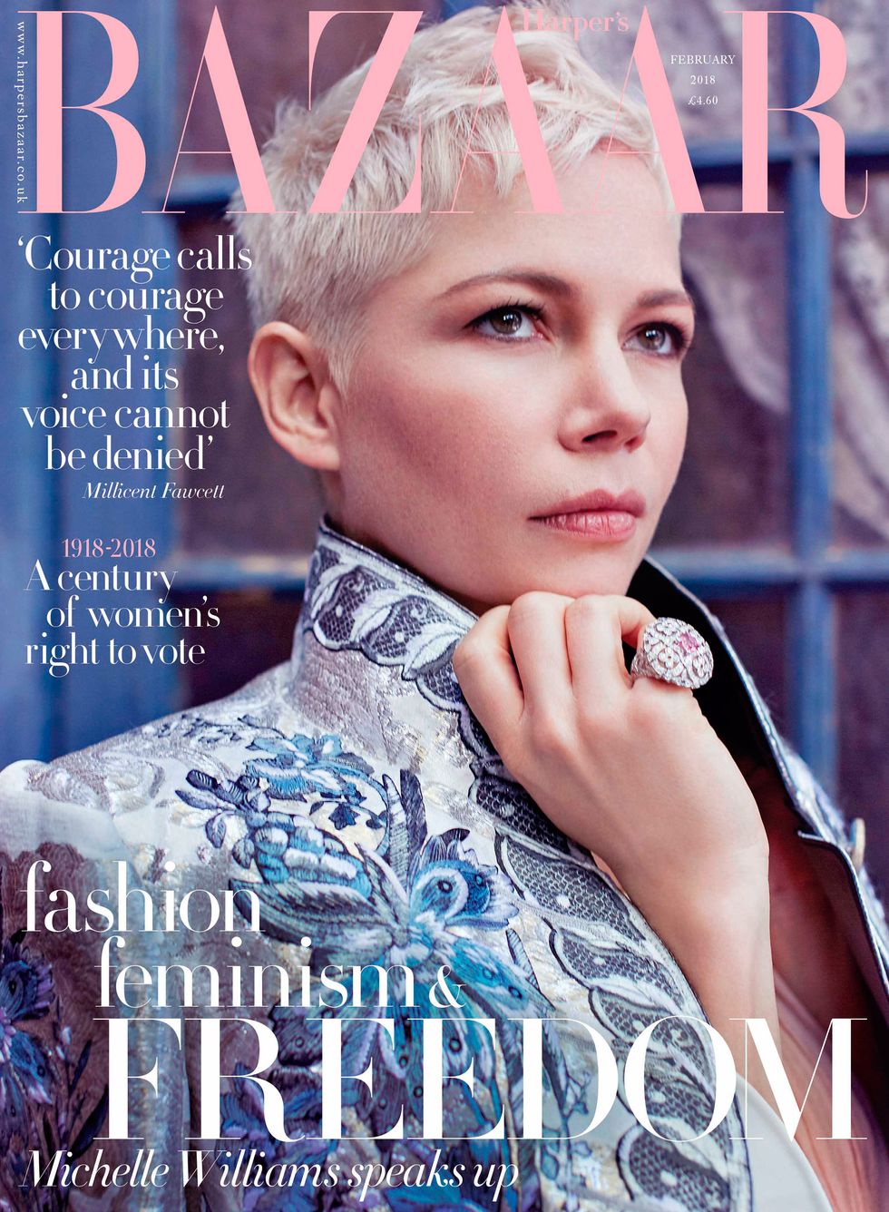 Michelle Williams on the newsstand cover
