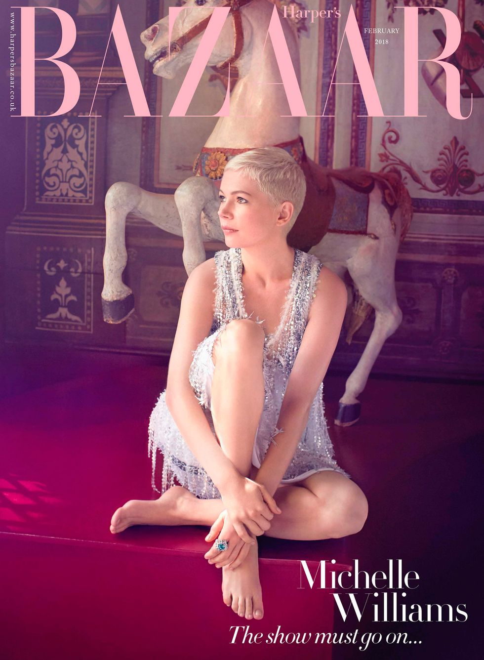 Michelle Williams on subscribers' cover