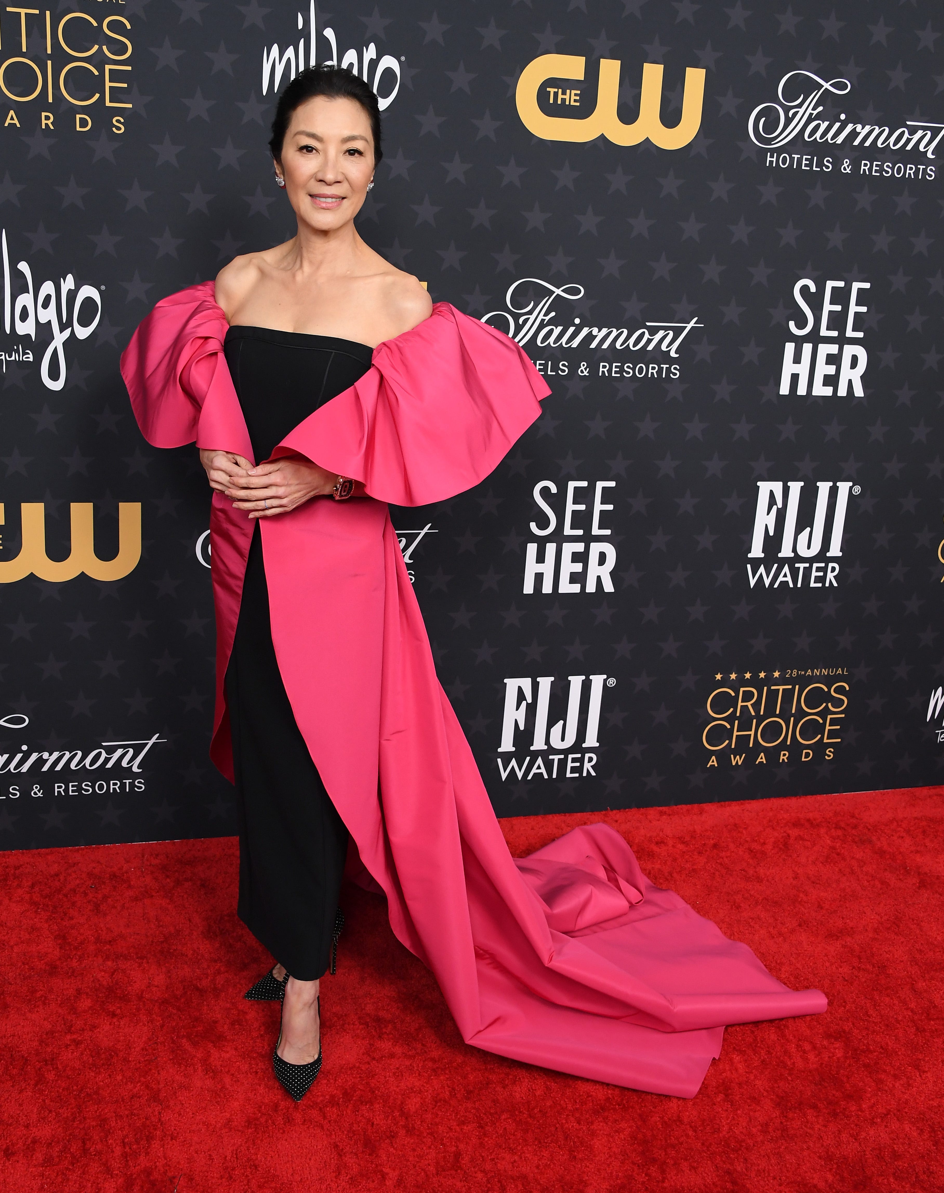 Michelle Yeoh's Best Red Carpet Outfits of All Time in Photos