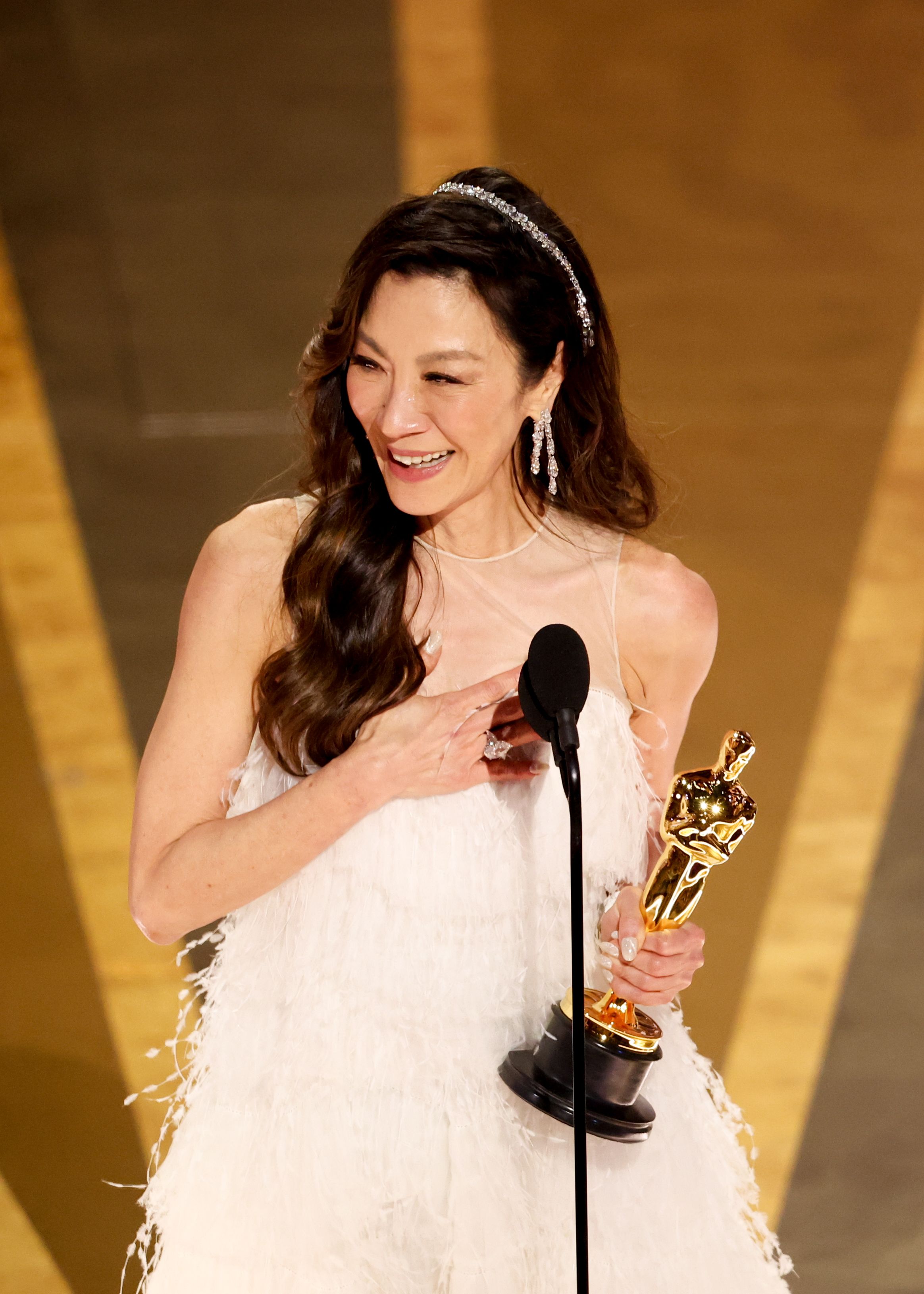 Watch Michelle Yeoh s Best Lead Actress Winning Speech at the 2023