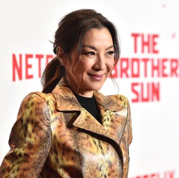 michelle yeoh on 'the brothers sun' premiere red carpet