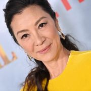 michelle yeoh at premiere of netflixs the school for good and evil arrivals