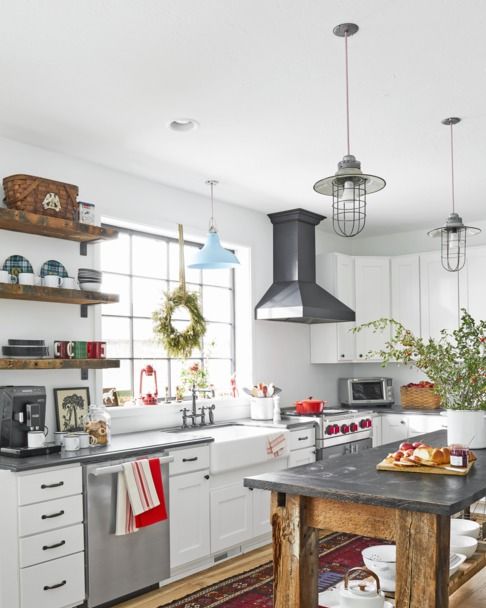 ❤DIY Rustic Farmhouse style Kitchen decor Ideas❤, Home decor & Interior  design