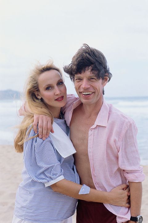 mick jagger and jerry hall