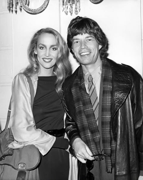 mick jagger and jerry hall